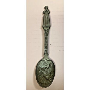 VTG Franklin Mint 1979 Brothers Grimm The Sleeping Beauty pewter spoon.